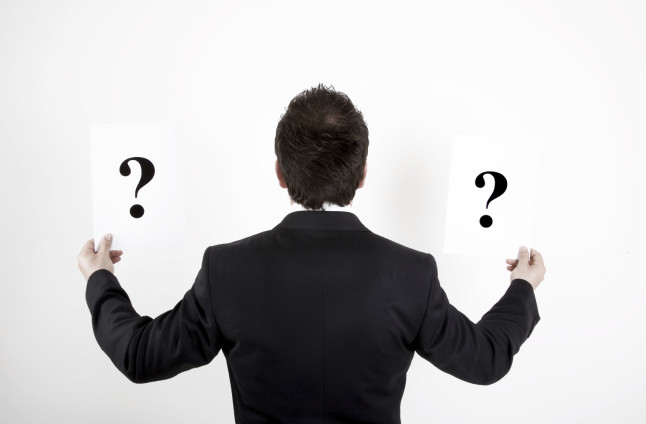 Man-with-question-marks